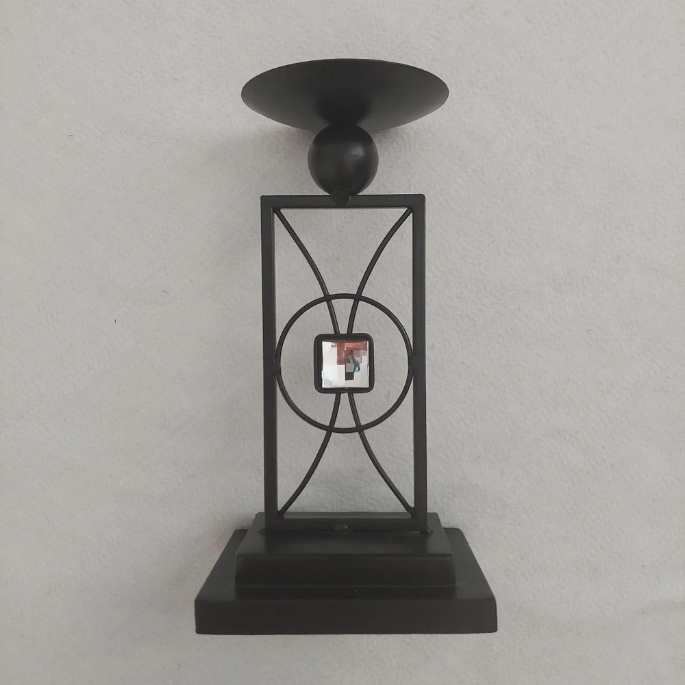 Medium Pillar Candle Holder NIB
